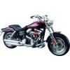 Miniatura em Metal - 1:18 - Harley Davidson - 2009 CVO Fat Bob Vinho